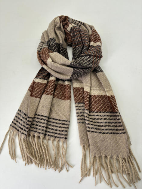 Gevouwen beige